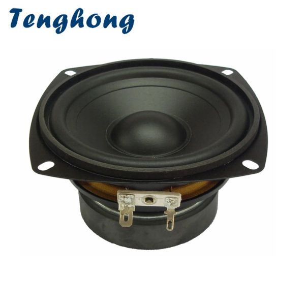 Haut-parleurs Tenghong 1PCS 4 pouces étanche de haut-parleur de milieu de gamme Midrafer 4 / 8OHM 30W SALLE DE SALLE DE SALLE DE SALLE AUDIO