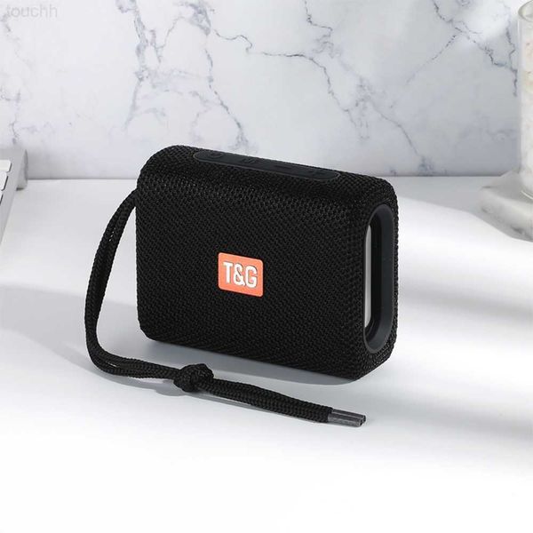 Haut-parleurs TG313 Mini haut-parleur Portable caisson de basses sans fil basse extérieure Bluetooth 50 étanche Boombox TF FM Radio MP3 haut-parleur stéréo Z0317 L230822