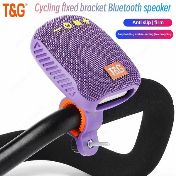 Haut-parleurs TG392 haut-parleurs Bluetooth portables stéréo sans fil extérieurs micro intégré antichoc IPX5 haut-parleurs étanches pour sac à dos/cyclisme