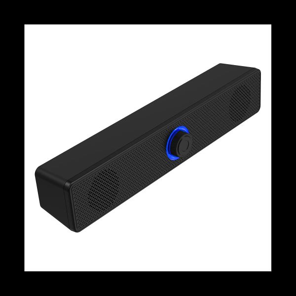 Altavoces USB Powered Soundbar Bluetooth 5.0 Altavoz 4D Subwoofer Bass Subwoofer Bar para Cine de cine en casa para la computadora portátil PC