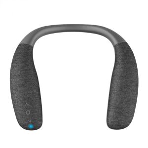 Luidsprekers draadloze hoofdtelefoon nekbandluidspreker draagbaar surround sound sound bluetooth nek krachtige luidsprekers met microfoon voor tv -gaming