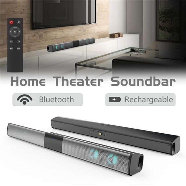 Altavoces Bar de sonido inalámbrico Bluetooth Hifi TV TV TV en el hogar de cine en casa para TV TV TV PC Portable Salida