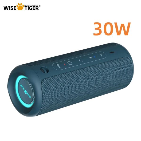 Altavoces WISETIGER Altavoz Bluetooth portátil al aire libre IPX7 altavoz inalámbrico impermeable Bass Boost sonido de alta calidad sonido HD para el hogar