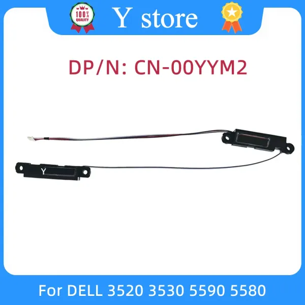 Conférenciers Y Store Nouveau pour Dell 3520 3530 5590 5580 Ordinateur d'ordinateur portable E5580 E5590 M3520 M3530 PK23000XT00 0YYM2 CN00YYM2 Navire rapide