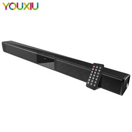 Haut-parleurs YOUXIU 2021 nouvelle barre de son TV Home cinéma 40W Super puissance sans fil Bluetooth haut-parleur caisson de basses colonne pour ordinateur/TV/téléphone intelligent