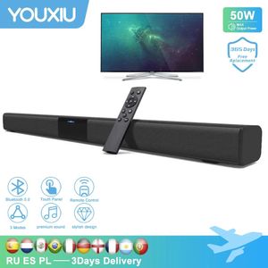 Haut-parleurs YOUXIU TV barre de son sans fil Bluetooth 5.0 Surround barre de son haut-parleur stéréo barres de son Home cinéma