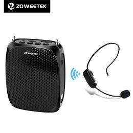 Haut-parleurs Zoweetek Original sans fil Portable UHF Mini haut-parleur Audio USB amplificateur vocal pour les enseignants Guide touristique instructeur de Yoga Z615