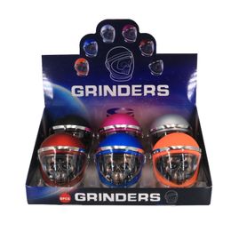 Speciale astronaut gorilla vorm zink legering molen 80 mm rook accessroy kruid kruid tabak crusher 4 lagen kruiden helm rookglinders nieuw