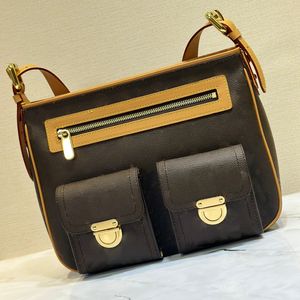 Sac concepteur classique spécial sac en cuir authentique sac à bandoulière pour les femmes mèches manche un sac de voyage de voyage décontracté.