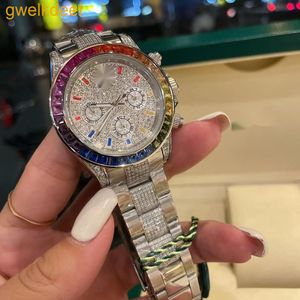 Speciale tegen korting groothandel luxe horloges Merknaam Chronograph Women Mens Reloj Diamond Automatic Watch Mechanical Limited Edition PC74