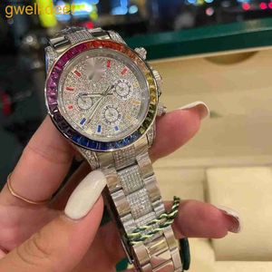 Special Counter Discount Groothandel luxe horloges Merknaam Chronograph Women Mens Reloj Diamond Automatic Watch Mechanical Limited Edition PC74 XF2N