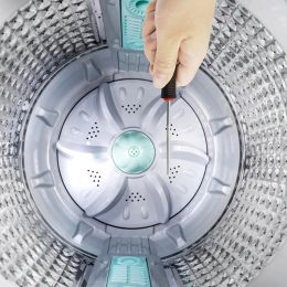 Outil de démontage spécial pour nettoyer le châssis de la machine à laver pulsator avec un crochet à angle droit de la roue pulsator
