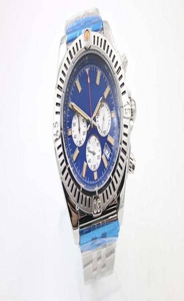Édition spéciale Chronomètre Quartz Men039s montre la bracele