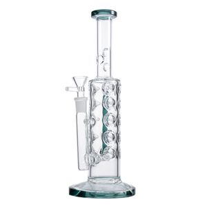 Speciale waterpijpen Popular Fab Egg Style Oil Dab Rigs Inline PERC ROOK WATERPIJS Rechte Tube Verschillende kleuren Heady Glass Bongs 14mm vrouwelijk gewricht