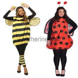 Occasions spéciales Adulte Enfant Mignon Cosplay Bumble Bee Costume Ensembles 2023 Unisexe Spectacle De Scène Halloween Carnaval Habiller Fête Déguisement Hombre x1004