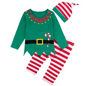 Speciale gelegenheden Baby Boys Christmas Desset pasgeboren Kerstmis Elf Clothing Set Infant New Year Festival Costume T221014