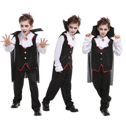 Speciale gelegenheden jongens Halloween cosplay kostuums voor kinderen carnaval fancy feestjurk kleding 230814