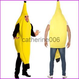 Speciale gelegenheden Carnavalskleding Mannen Cosplay Volwassen Fancy Dress Grappig Sexy Banaankostuum Nieuwigheid Halloween Kerst Carnaval Feestdecoraties x1004