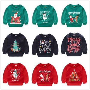 Speciale gelegenheden kerstkostuums kleding voor jongens sweatshirts katoen kinderen pullover T -shirts babymeisjes trui santa cadeau meisjes jumpers t221014