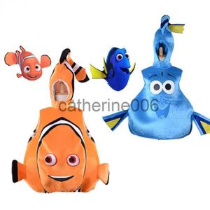Speciale gelegenheden vinden anemoonvis cosplay kostuum Nemo Dory Regal Blue Tang Dory peuter vis voor kinderen volwassen Halloween feestkostuum x1004