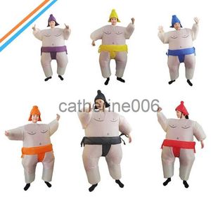 Occasions spéciales Halloween Sumo Cosplay Costume gonflable Costume Blow Up Outfit Performance Cosplay Party Dress pour hommes femmes enfants x1004