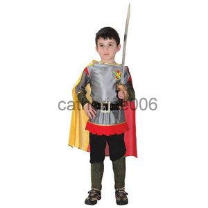 Speciale Gelegenheden Kinderen Kind Dappere Loyale Ridder Kostuum Romeinse Krijger Prins Kostuums voor Jongens Carnaval Purim Halloween Cosplay x1004