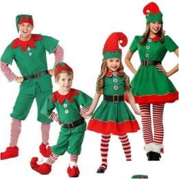 Speciale gelegenheden Ocns Familie Carnaval Party Nieuwjaar Fancy Dress Set Set Matching Outfits Drop Delivery Baby Kids Maternity Clo Dhucc