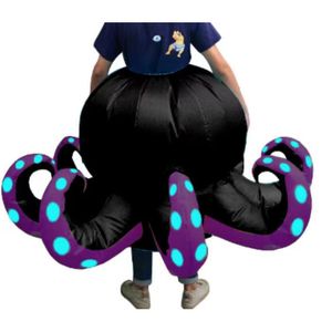 Special Occasions Octopus Costume Adult Halloween Cosplay Inflatable Suit Women Men Performance Bottoms Carnival Party Mascot Dress Up Props 230714