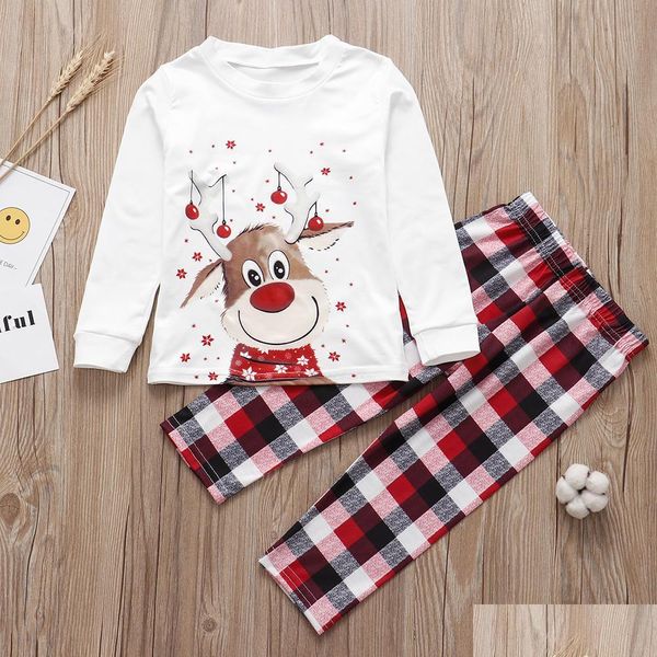 Special OCNS Deer Adt Kid Family Matching Vêtements Topadd Noël Livraison bébé pour enfants