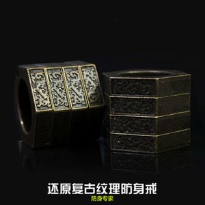 Speciale prijs Multi Designer Purpose Ring Zelfverdedigingsproducten Magische vervorming Edc Finger Cl Tiger YRU0