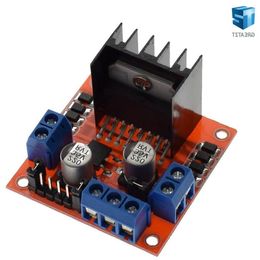 Envío gratuito Promociones especiales 10 unids/lote L298N módulo de placa de controlador de motor L298 para motor paso a paso robot de coche inteligente Wubhg