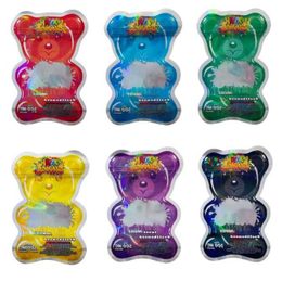 Sacs d'ours en forme spéciale 500mg Sac Worms Cubes Emballage Sacs Mylar Sacs de formes rondes TRUFFLEZ Grossiste Fjmjj