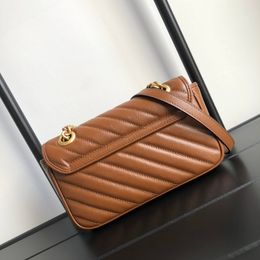 Sacs à bandoulière spéciaux sacs à main de luxe pour femmes sac à main portefeuille femme en vente couleur caramel sucre brûlé coloration sac à main en cuir véritable size22cm