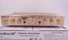 Amplificador de potencia digital de 51 canales especiales con tarjeta de Cara Ok Hogar Módulo Bluetooth USB FM Radio6704684