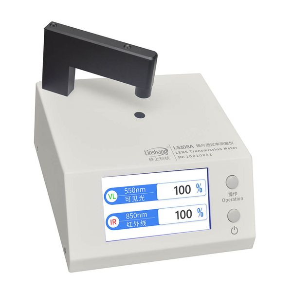 Spectromètres LENS Transmission Meter LS108A pour la proximité de la position de l'écran Télécommande de trou d'encre infrarouge Filtre de coupure IR