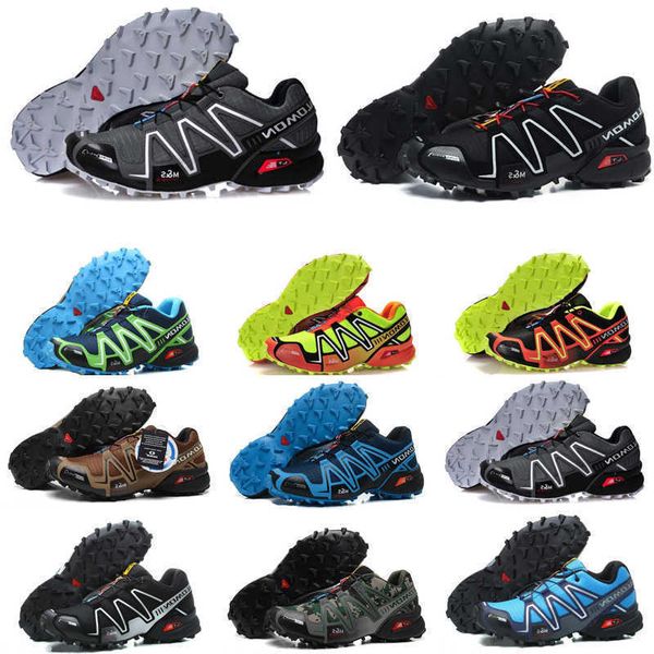 Speed Cross 3.0 Chaussures Rouge Noir Bleu Runner 3S Utility Hommes Femmes Homme Salomon Baskets