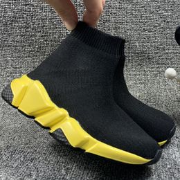 Speed ​​Kids Sock Shoes Fashion Boy Girls Designer High Black Sneaker Running Athletics Chaussures Baby Kid Trainers Youth Toddler Infants 26-35