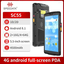 Terminal PDA portátil de frecuencia ultraalta Speedata ST55/SC55.Adquisición de datos RFID UHF ultrafina