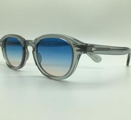 SPEIKE personnalisé mode Lemtosh Johnny Depp style lunettes de soleil haute qualité Vintage lunettes de soleil rondes lentilles bleu brun lunettes de soleil 2964061