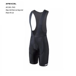 Spexcel hoge kwaliteit klassieke Bib shorts racebodem ropa ciclismo fietsbroek 4D gel pad Italië silicium grijpen op been 240319