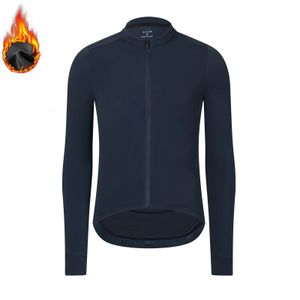 Spexcell Rsantce 2023 Hombres Invierno Térmico Polar Ciclismo Jersey Top MTB Bicicleta Ropa de bicicleta al aire libre Camisa de manga larga Uniforme 240314