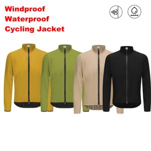 Spexcell Rsantce hommes maillots coupe-vent imperméable léger à manches longues veste de cyclisme vêtements de vélo vélo vtt Jersey 240312