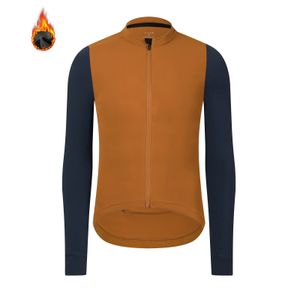 SPEXCELL RSANTCE WINTER WINTER TERMAL TERMAL CYCLING Jersey Top Bike Outdoor Mens Clothing Camiseta de manga larga uniforme 240410