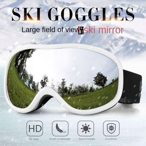 Lunettes de ski sphériques, lunettes de ski 2023, nouvelles lunettes de ski, double couche antibuée, lunettes d'extérieur pour hommes et femmes PF