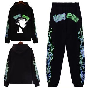 Spider Hoodie Designer Pull pour homme Black Young Thug 555555 Angel Hoodie Homme et Femme Sweat à capuche brodé Spider Web Sweatshirt Jogging taille S/M/L/XL