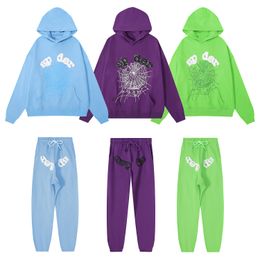 Spider sweat à capuche designer hommes 555 sweat-shirt homme pull jeune voyou 555555 sweats à capuche de luxe femmes veste araignée rose sweat-shirt Spider 555 sweats à capuche araignée taille S-XL