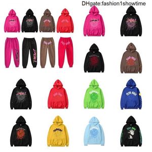 sweat à capuche araignée enfants Sp5der 555555 sweat à capuche garçons filles haute qualité imprimé toile d'araignée Sw 7TXB