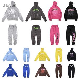 Spiouilles sweat à capuche Hoodies Blue Navy Blue Sp5der Atlanta Men Femmes Pink Young Thug Spider Hip Hop 555555 Sweat-shirt Star Pillurs OCFK