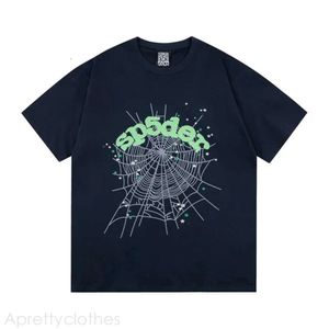 Spider Sweat à capuche Mente de chemise à manches courtes à manches courtes Summer Summer Casual Short Sleeves Fashionable Street American Style Y2K Top Spider Tees 474