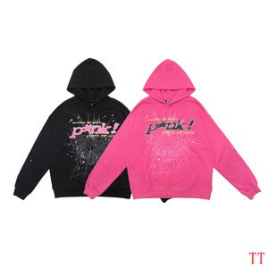 Spider Hoodie Pink Black SP5Der Hoodie Tracksuit Men Women Fashion Hoodie Jacket Sweatshirt Spider Hoodie Sports Shirts K